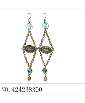 Earrings Blue