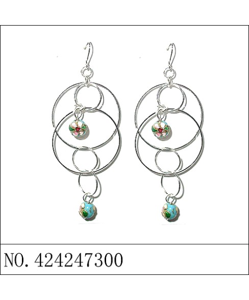 Earrings Blue