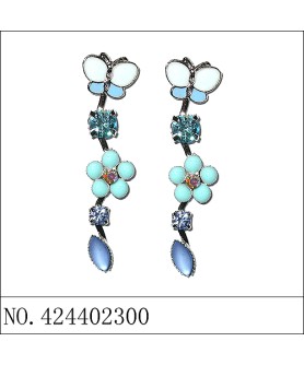 Earrings Blue