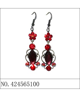 Earrings Red