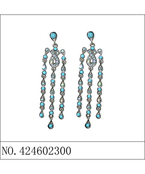 Earrings Blue