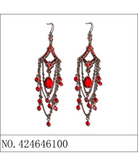 Earrings Red