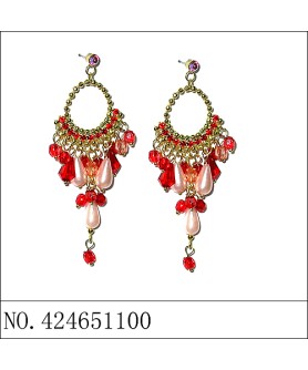 Earrings Red