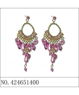 Earrings Purple