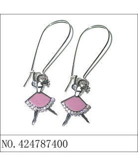 Earrings Purple