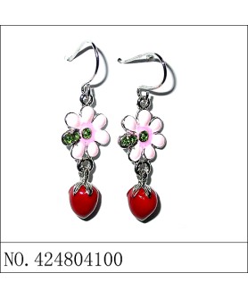 Earrings Red