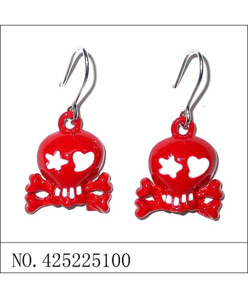 Earrings Red