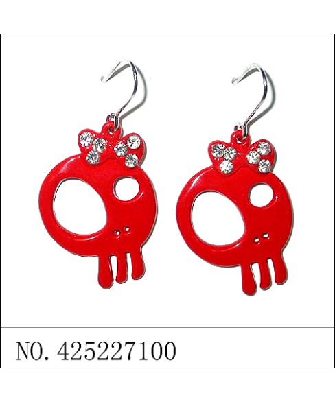 Earrings Red