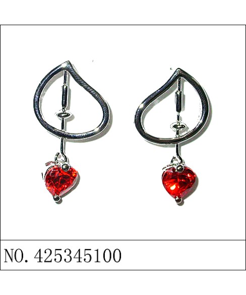 Earrings Red