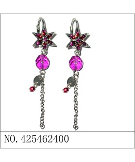 Earrings Purple