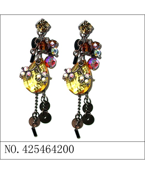 Earrings Yellow