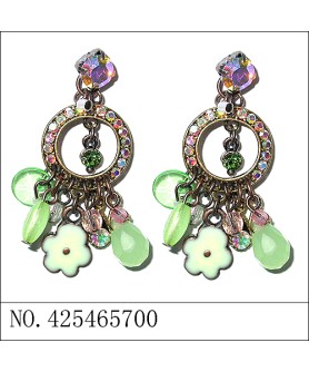 Earrings Green