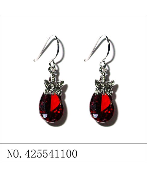 Earrings Red