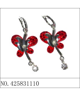 Earrings Red