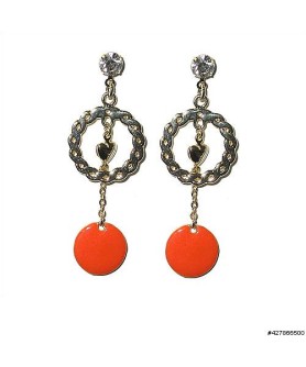 Earrings Orange