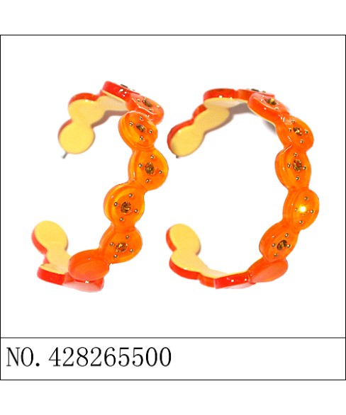 Earrings Orange