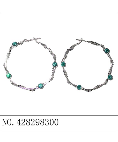 Earrings Blue