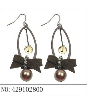 Earrings Brown