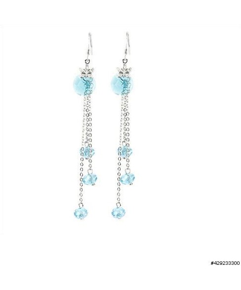 Earrings Blue