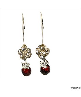 Earrings Red