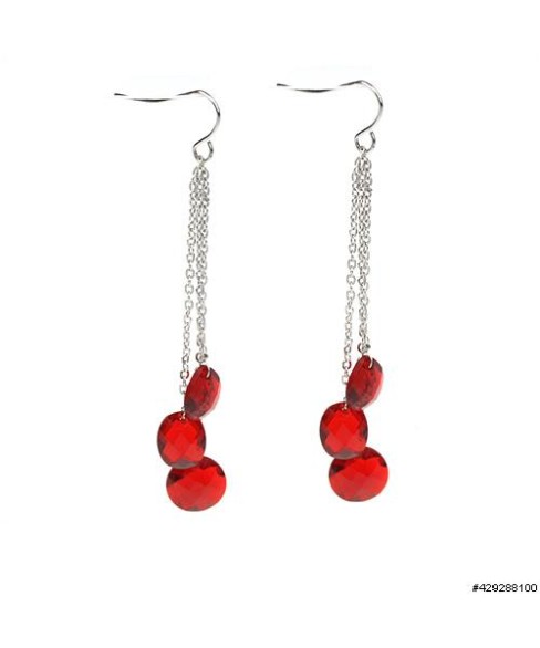 Earrings Red