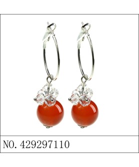 Earrings Red