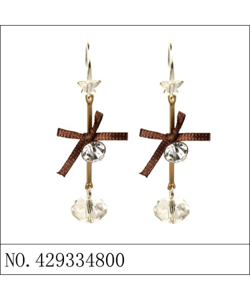 Earrings Brown