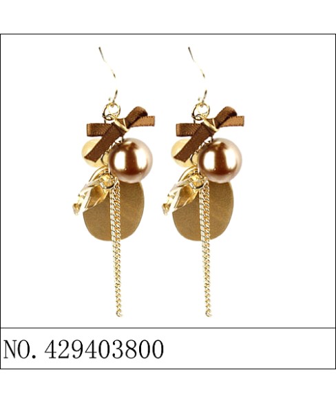 Earrings Brown