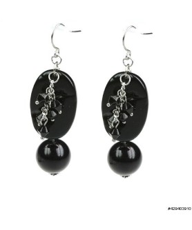 Earrings Black