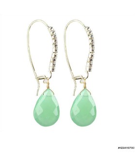 Earrings Green