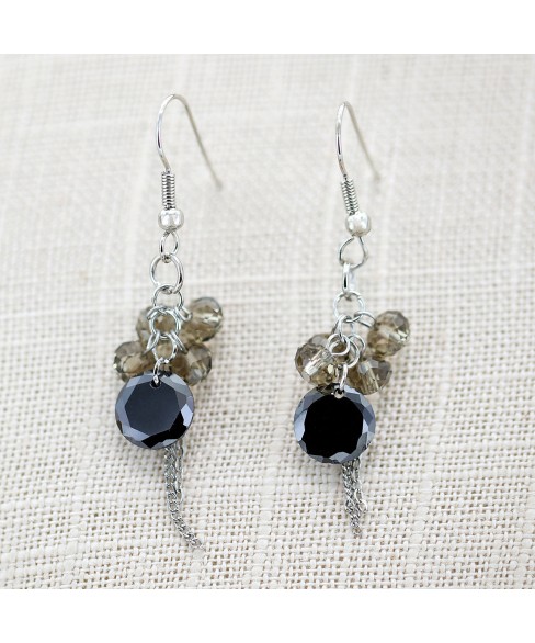 Earrings Black