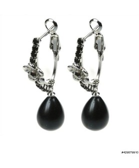 Earrings Black