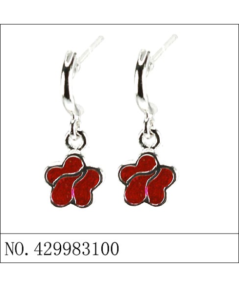 Earrings Red