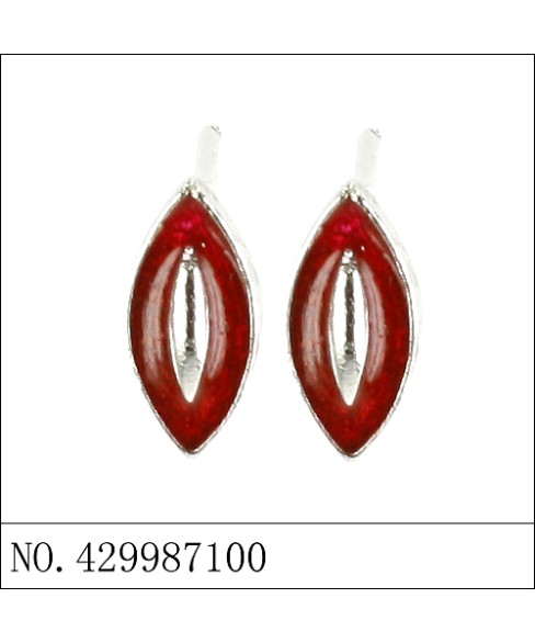 Earrings Red