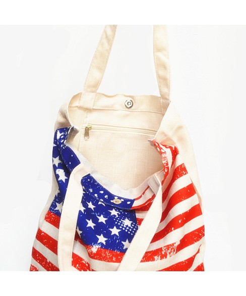 Mix Print Convenience Soft Tote