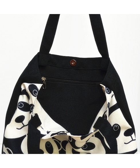 Mix Print Convenience Soft Tote