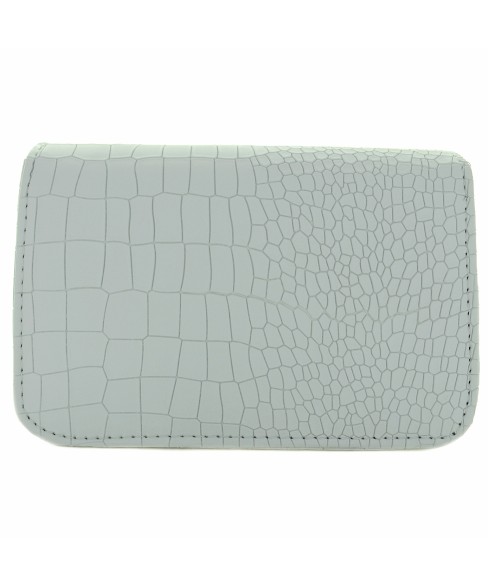 Croc-embossed Crossbody Bag