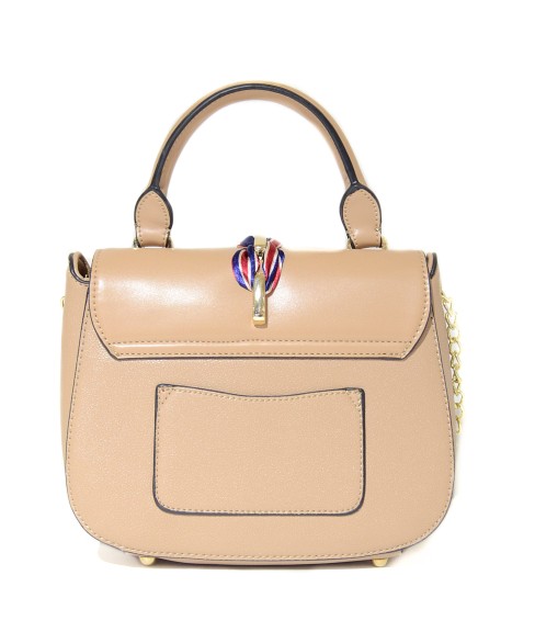 Ribbon Top Handle Satchel