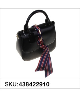 Ribbon Top Handle Satchel