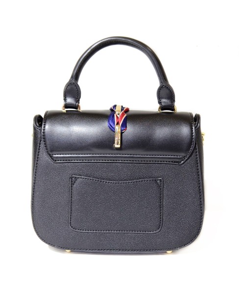 Ribbon Top Handle Satchel