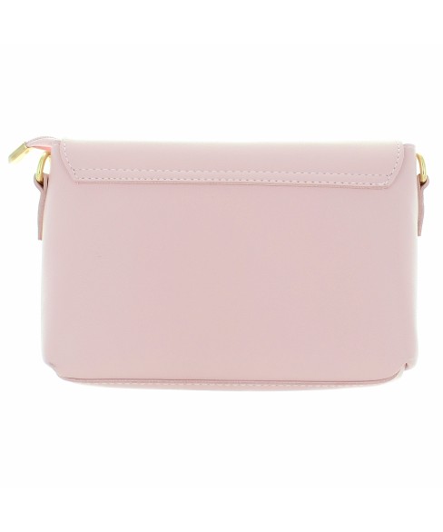 Love Heart Faux Leather Crossbody Bag