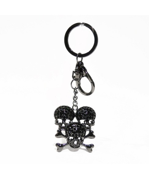 Crystal Skull Bag Charm