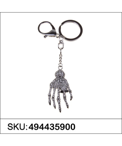 Crystal Finger Bone Bag Charm