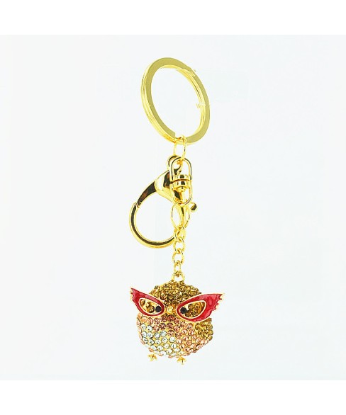 Super Chick Crystal Bag Charm