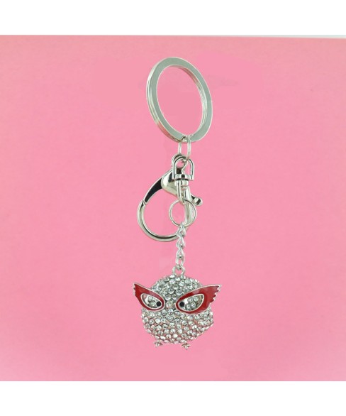 Super Chick Crystal Bag Charm