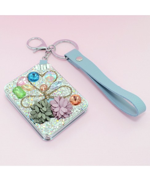 Jewelry Compact Mirror Bag Charms