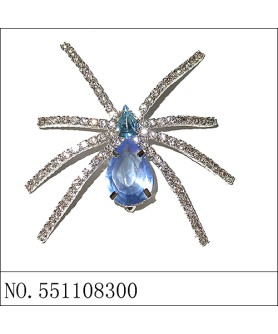 Brooch Blue