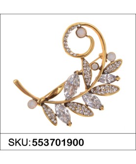 Brooch White