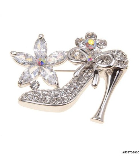 Brooch White