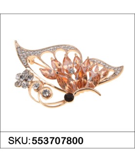 Brooch Brown